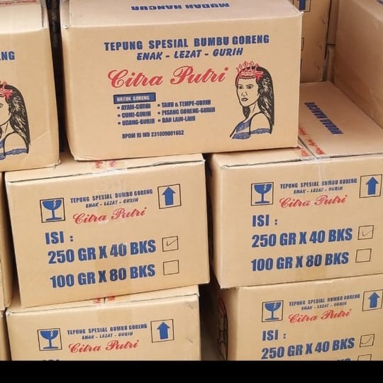 

Tepung Putri Serbaguna@250Gram (1Dus Isi 40Bks) Terbaik