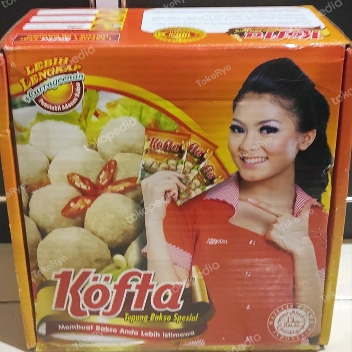 

Kofta Tepung Baso/Bakso Special 1 Dus Isi 102 Bungkus Promo
