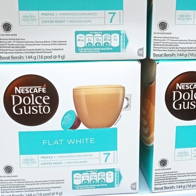 

$+$+$+$+] Nescafe Dolce Gusto flat white 144gr
