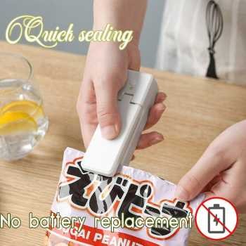 

TaffHOME Alat Perekat Plastik Portable Heat Sealer USB Rechargeable