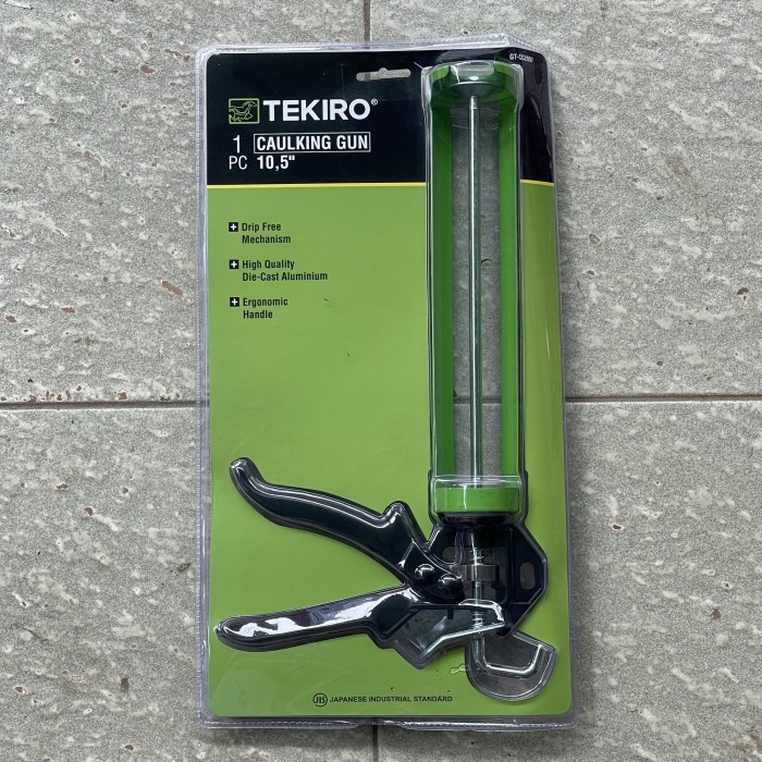 ------] Tembakan Lem Silikon Tekiro Caulking Gun Tembakan lem kaca botol
