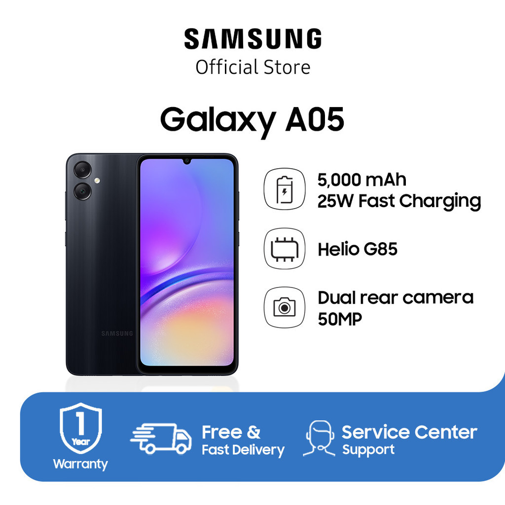 Samsung Galaxy A05 4/128GB - Black