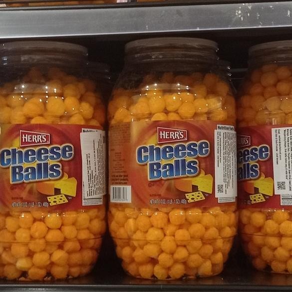 

langsung order saja] herrs cheese ball 432gr