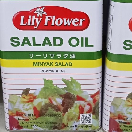 

{{{{{{] lily flower salad oil 3 liter