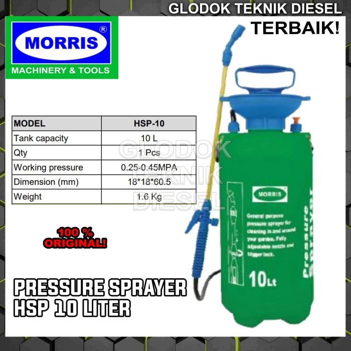 Pressure Sprayer 10 L Liter Penyiram Tanaman Alat Semprot Semprotan