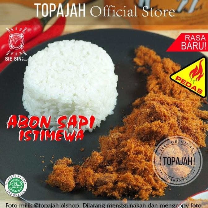 

Abon sapi spesial polos/bawang SIE SIN 250gr HALAL [terbaik]