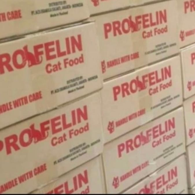 Profelin Kaleng 400Gr Wet Food Profelin Cat 1 Dus Kargo Harga Diskon 