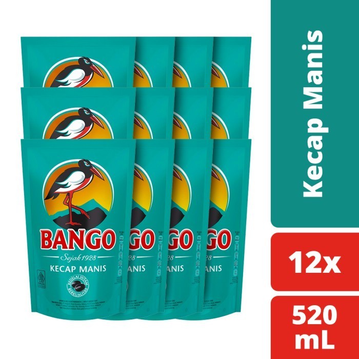 

Bango Kecap Manis Kemasan Pouch Refill 520Ml Isi 12 - Multipacks Diskon