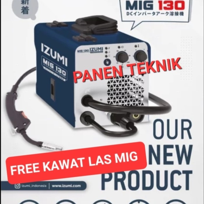 Promo Mesin Las Listrik Travo Las Izumi Mig130 Inverter Welding Mig 130