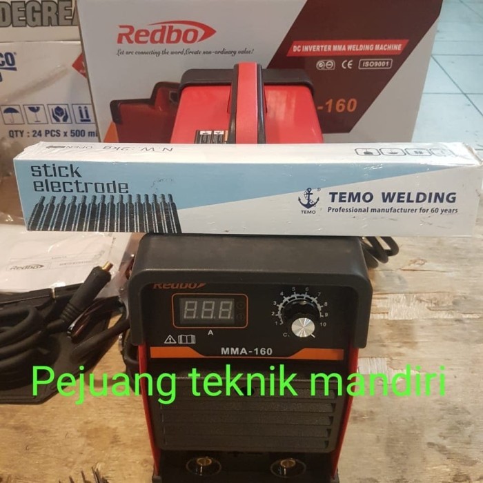 Terbaru Mesin Las Redbo Mma 160 Travo Las Inverter Mma 160 Redbo