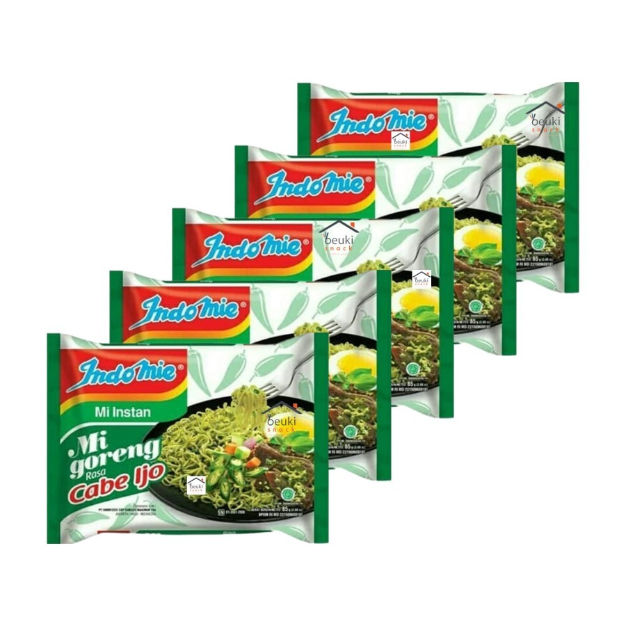 

INDOMIE - Mie Indomie Cabe Ijo 1pc / (X049 )