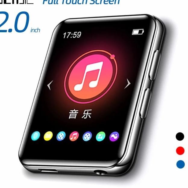 Benjie X1 Mp3 Player Walkman Bluetooth Audio Touchscreen Likei Nano