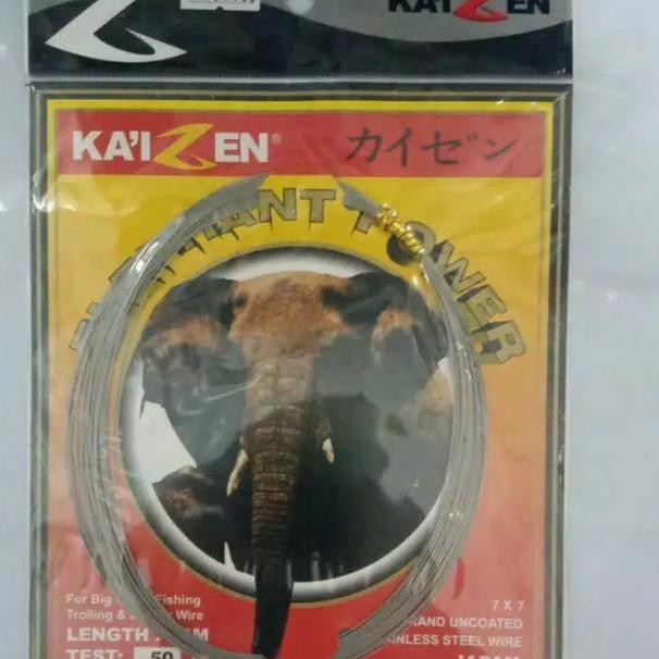 Senar Pancing Kawat Neklin Kaizen Elephant Power 7X7 10M