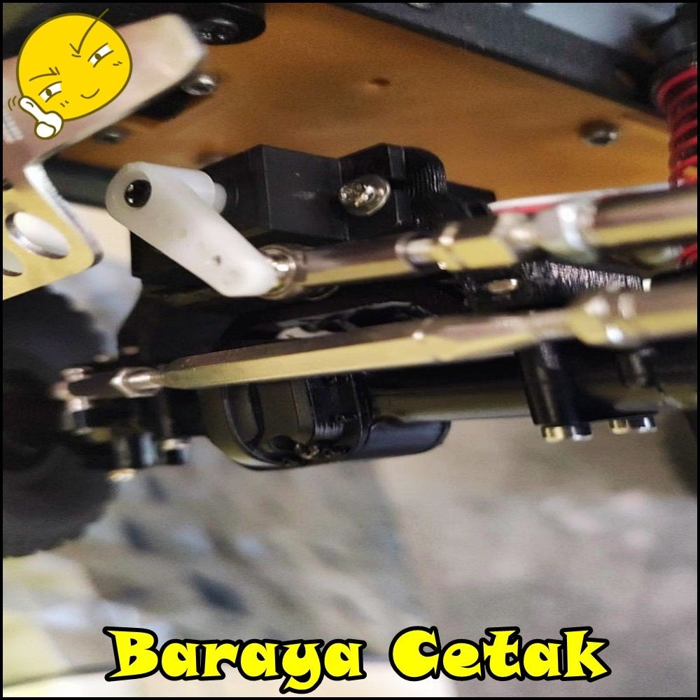 RC Axle Servo Mount MN D90 D99 Dudukan Servo RC WPL MN 3D Print Aksesoris Mainan RC