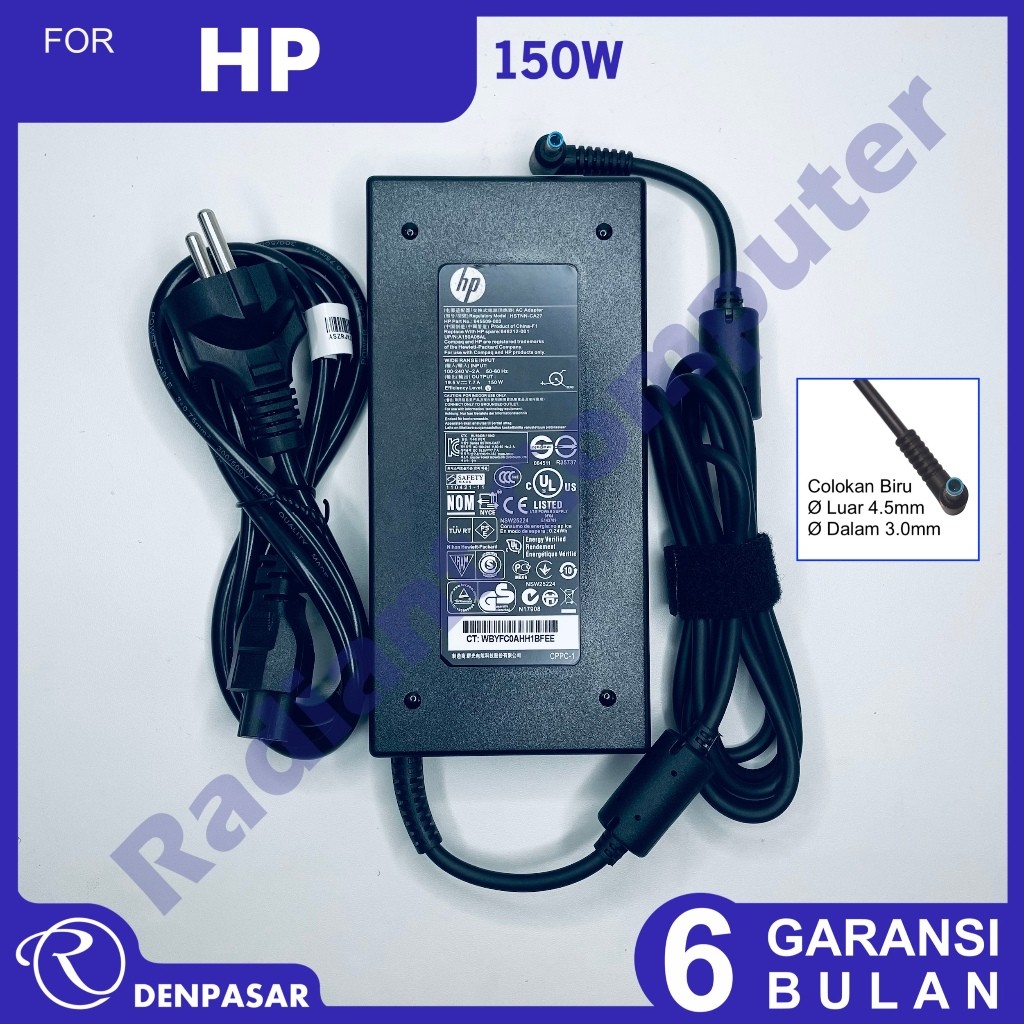 Adaptor Charger HP Zbook 15, Zbook 15 G2, Zbook 15 G3, Zbook 15 G5, Zbook 15 G6, Zbook 15V G5