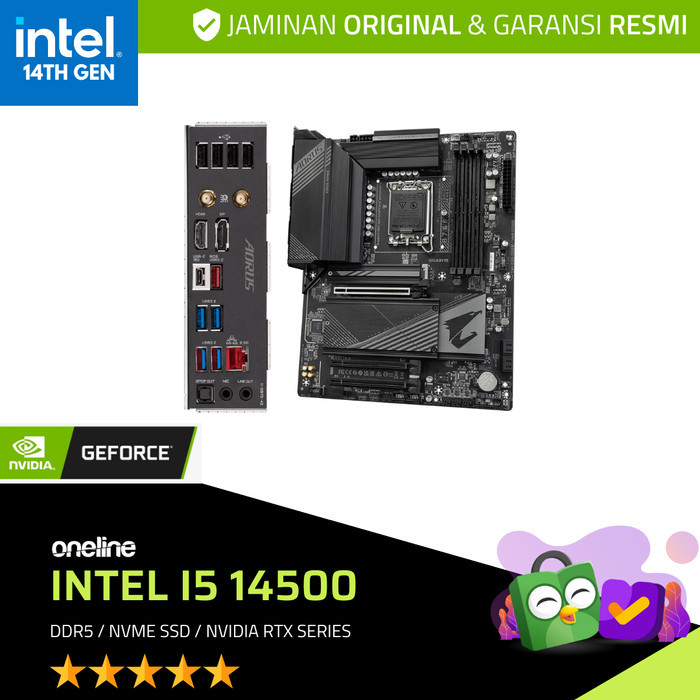 PC Rakitan High End Intel Core i5 14500 / 1TB NVMe SSD / NVIDIA RTX