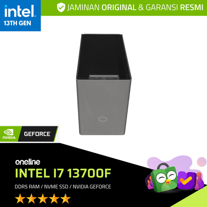 Mini PC ITX Rakitan Intel Core i7 13700F / DDR5 / SSD / NVIDIA