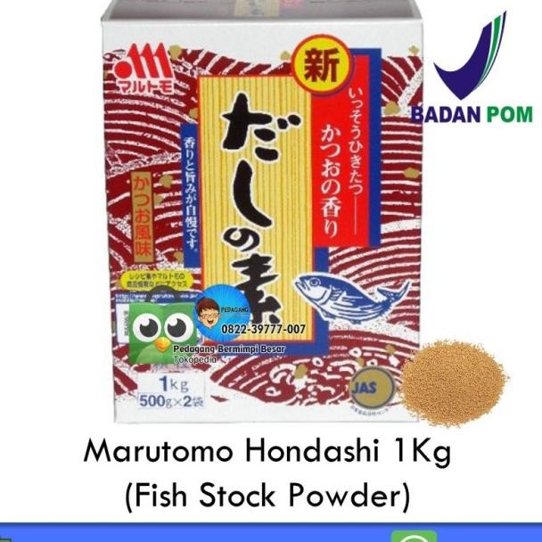 

Marutomo Hondashi 1Kg | Kaldu Ikan | Hondashi 1Kg