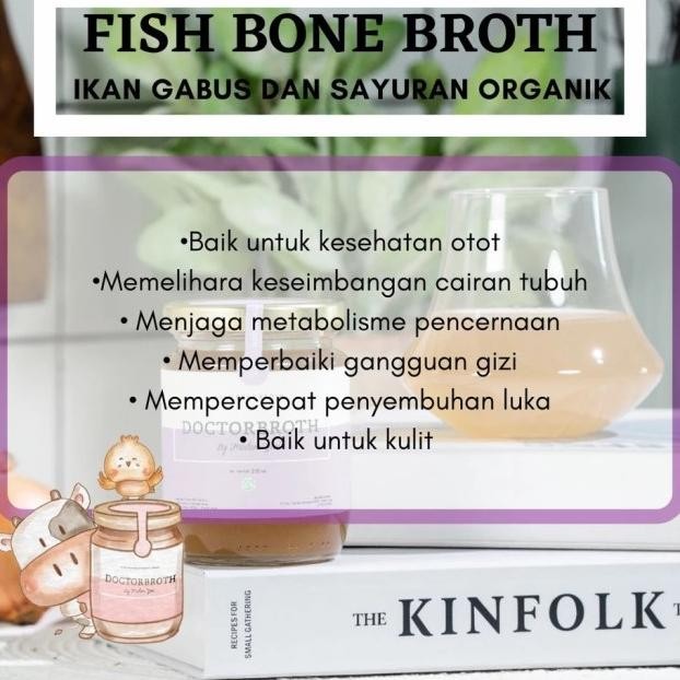 

Gabus Fish/ Ikan Kutuk Bone Broth- Kaldu Tulang Doctor Broth Kebayoran