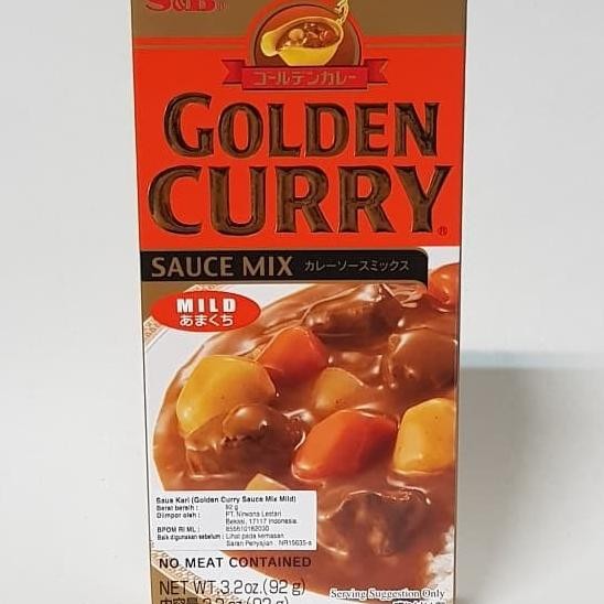 

S&B Golden Curry Ld Sauce X 92 Gr