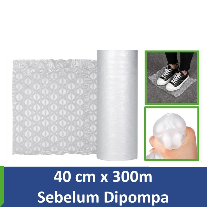 

Air Cushion Bubble Wrap 40cm 300M Anti Pecah