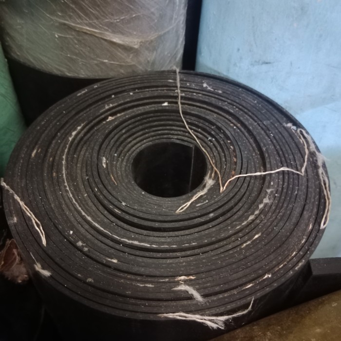 

karet packing 5mm x 1.2m x 2ply ( rubber packing serat benang)