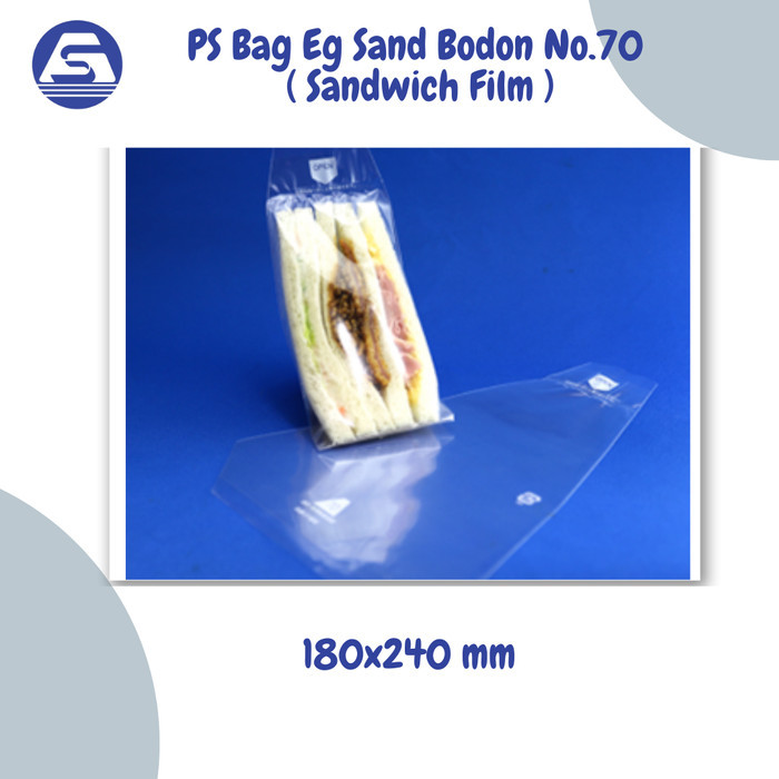 

Japan Pack/Sandwich Film Segitiga/PS Bag Eg Sand Bodon No.70