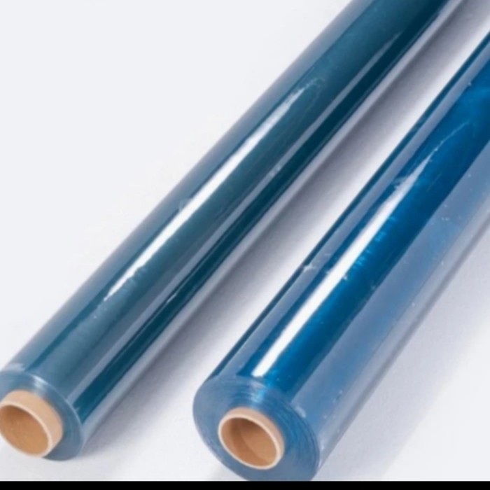 

plastik pvc clear roll Tebal 0,2mm x L 120cm x 40m
