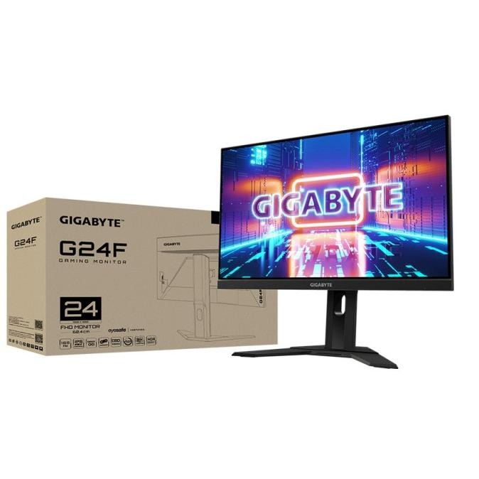 BEBAS ONGKIR - Monitor GIGABYTE G24F-EK 24" FHD 165Hz - Monitor Gaming 24" Gigabyte