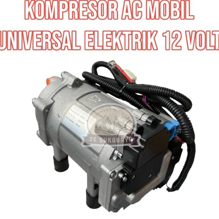 Kompresor Ac Elektrik Mobil Universal 12 volt Semua Mobil Langsung