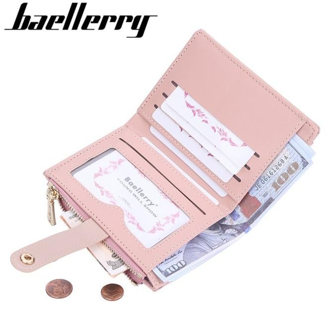 DOMPET LIPAT WANITA IMPORT KULIT CROCO BAELLERRY ORIGINAL YEMENI KECIL HT