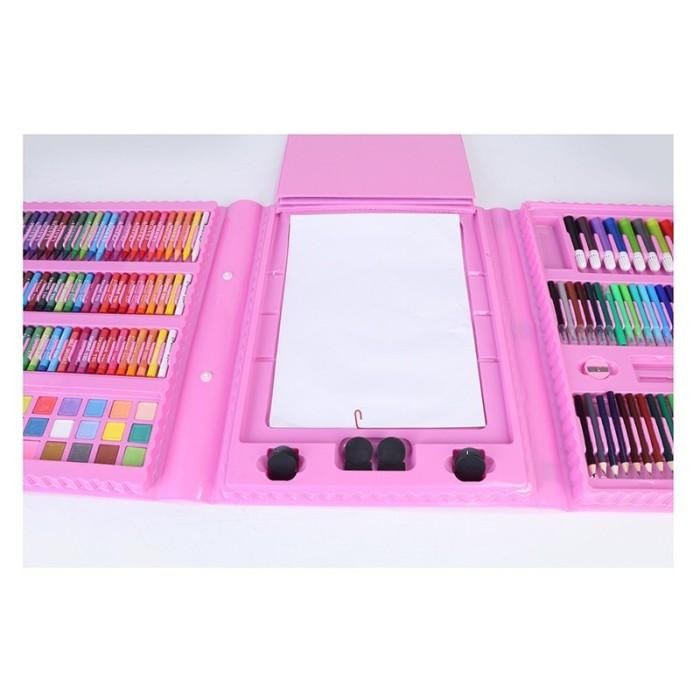 

Alat Lukis Set 208Pcs Crayon Oil Paste Pensil Warna Pensil Warna Cair