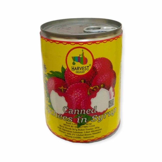 

Harvest Delight Lychee In Syrup / Buah Leci Kaleng 567Gr - 1 Dus