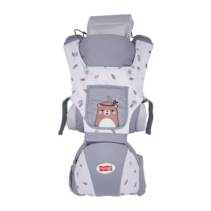 Dialogue Baby Hipseat 10 in 1 + Gendongan Bearie Series - DGG4322