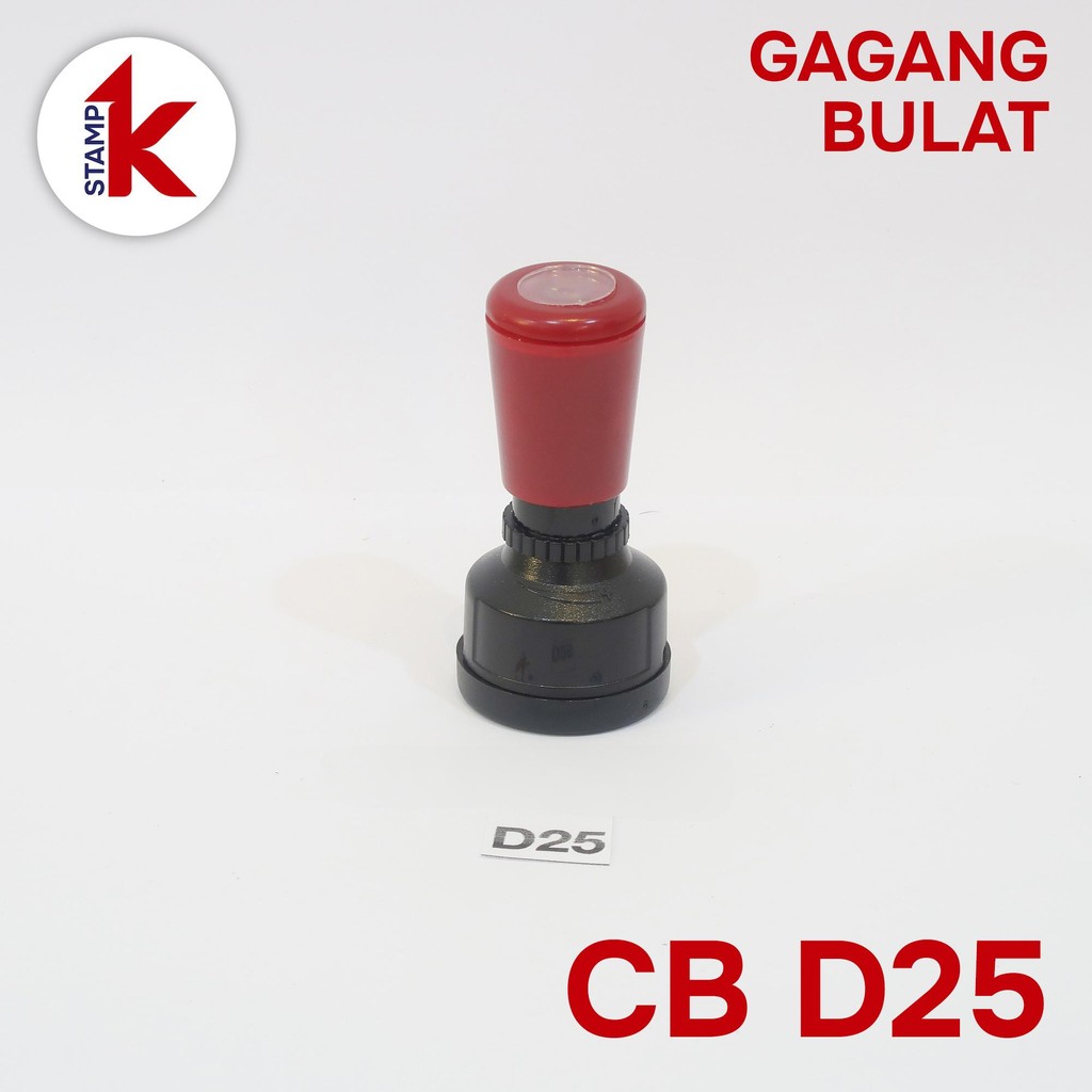 

Gagang Stempel Flash / Warna D25 CB25 CB 25 Bulat 25