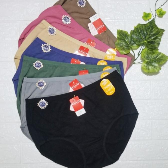 Big Size 3 Pcs Cd Wanita Sorex Size Eql,Qql,Qxl Celana Dalam Wanita