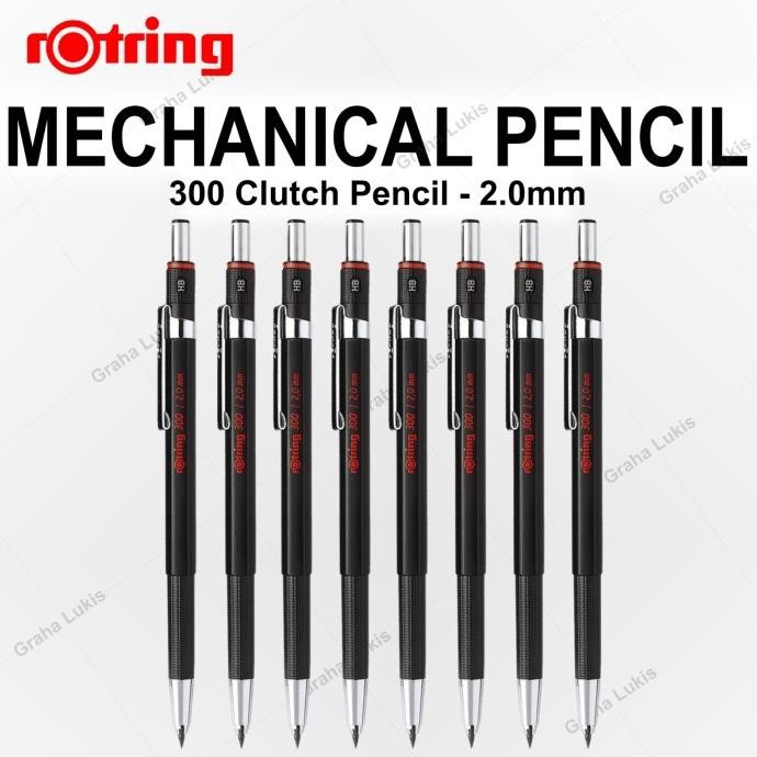 

TERBARU - Rotring 300 Clutch Pencil 2mm