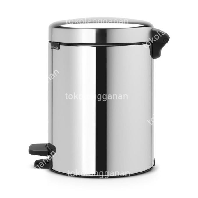 Brabantia Tempat Sampah Pedal Newicon Brillsteel 5 Ltr