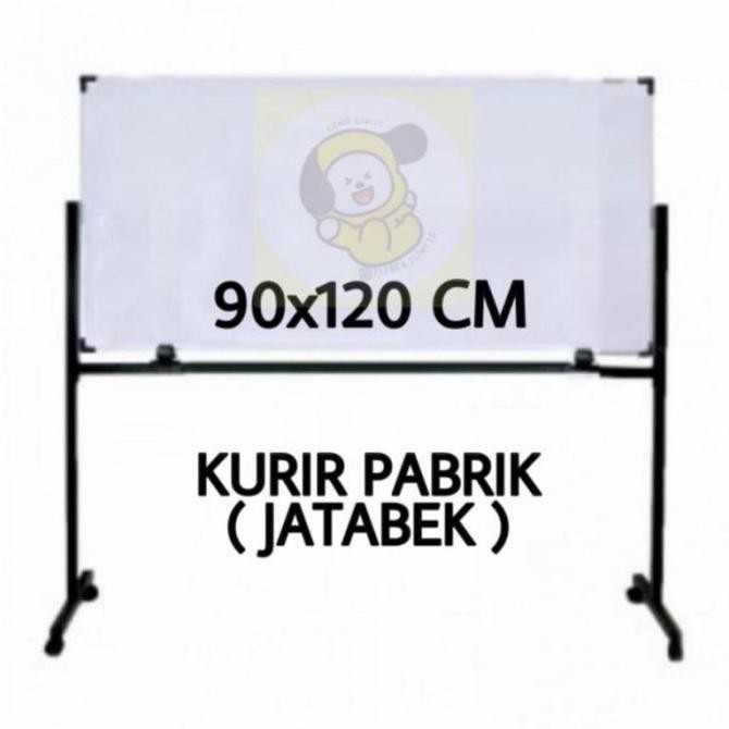 

BEBAS ONGKIR - whiteboard Sakura Standing 90x120 READY