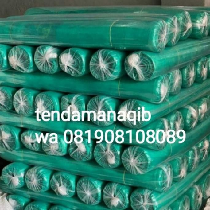 BEBAS ONGKIR - jaring putih insect net 1 roll 50 x 1 jaring mesh hijau