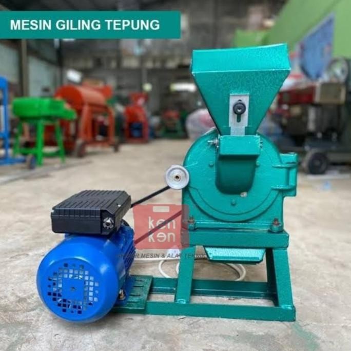 NEW Mesin Penepung Dinamo Mesin Gilingan Tepung Dinamo Disk Mill FFC15