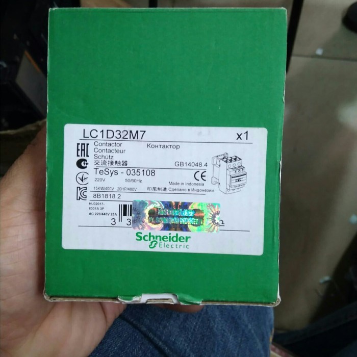 Terlaris Contactor Lcid 32 M7 Original