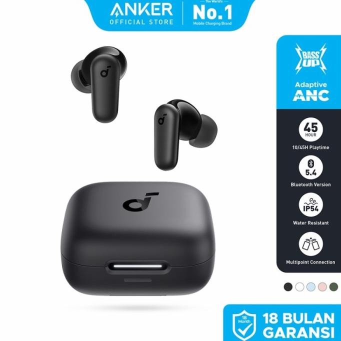 NEW TWS Soundcore Anker R50i NC Earbuds Adaptive Noise Canceling Headset Earphone Bluetooth 5.4