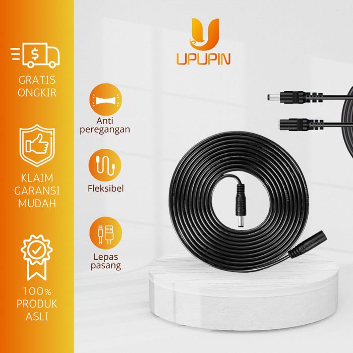Koneksi Kabel Ekstensi CCTV / Kabel Daya DC / Kabel Ekstensi CCTV