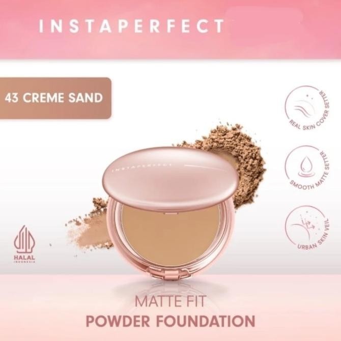 TERMURAH - Wardah Instaperfect Powder Foundation / Two Way Cake / Bedak Padat