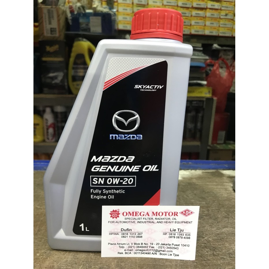 Mazda Oli Mesin 0W-20 Original Asli Diskon