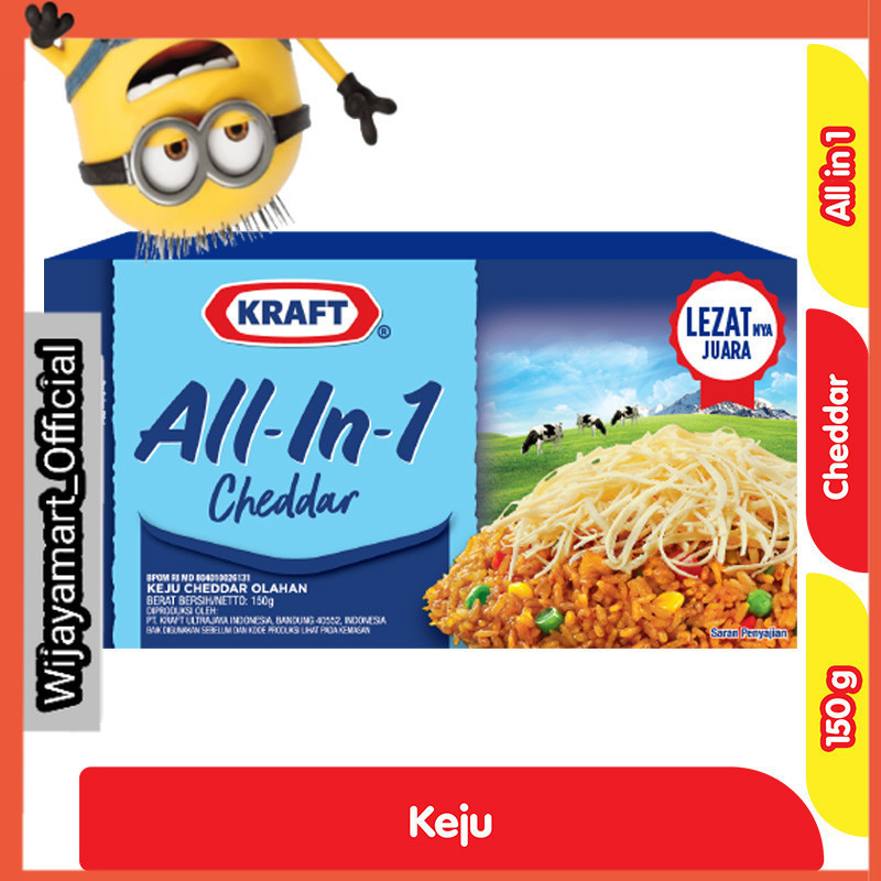 

Kraft Keju All In 1 Box 150 g