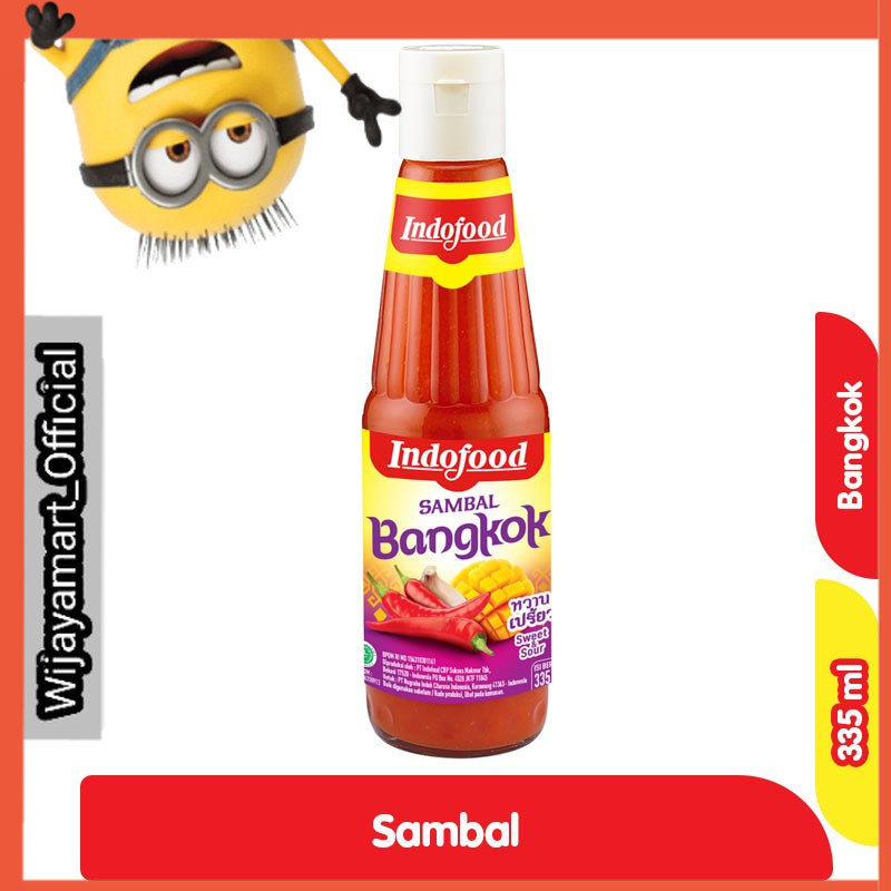 

Indofood Sambal Bangkok Botol 335 ml