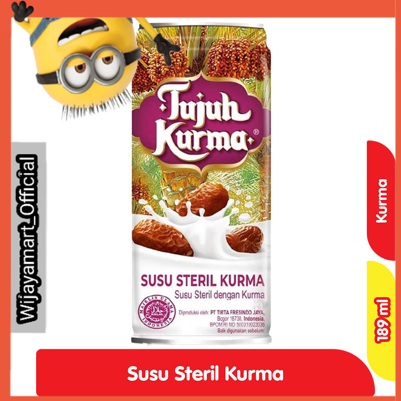 

Tujuh Kurma Susu Steril Kurma 189 ml