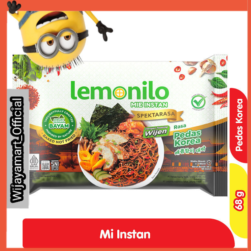 

Lemonilo Mi Instan Goreng Pedas Korea 68 g
